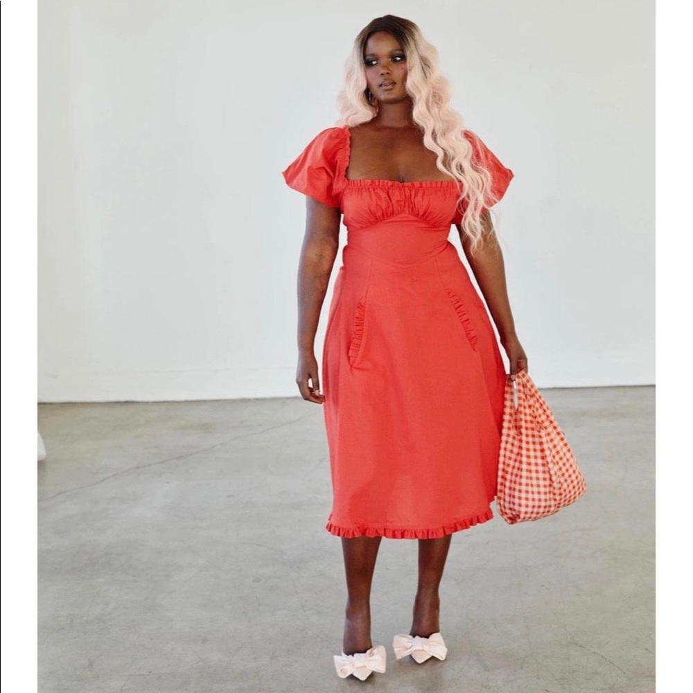 Selkie Kristen Puff Cotton Dress